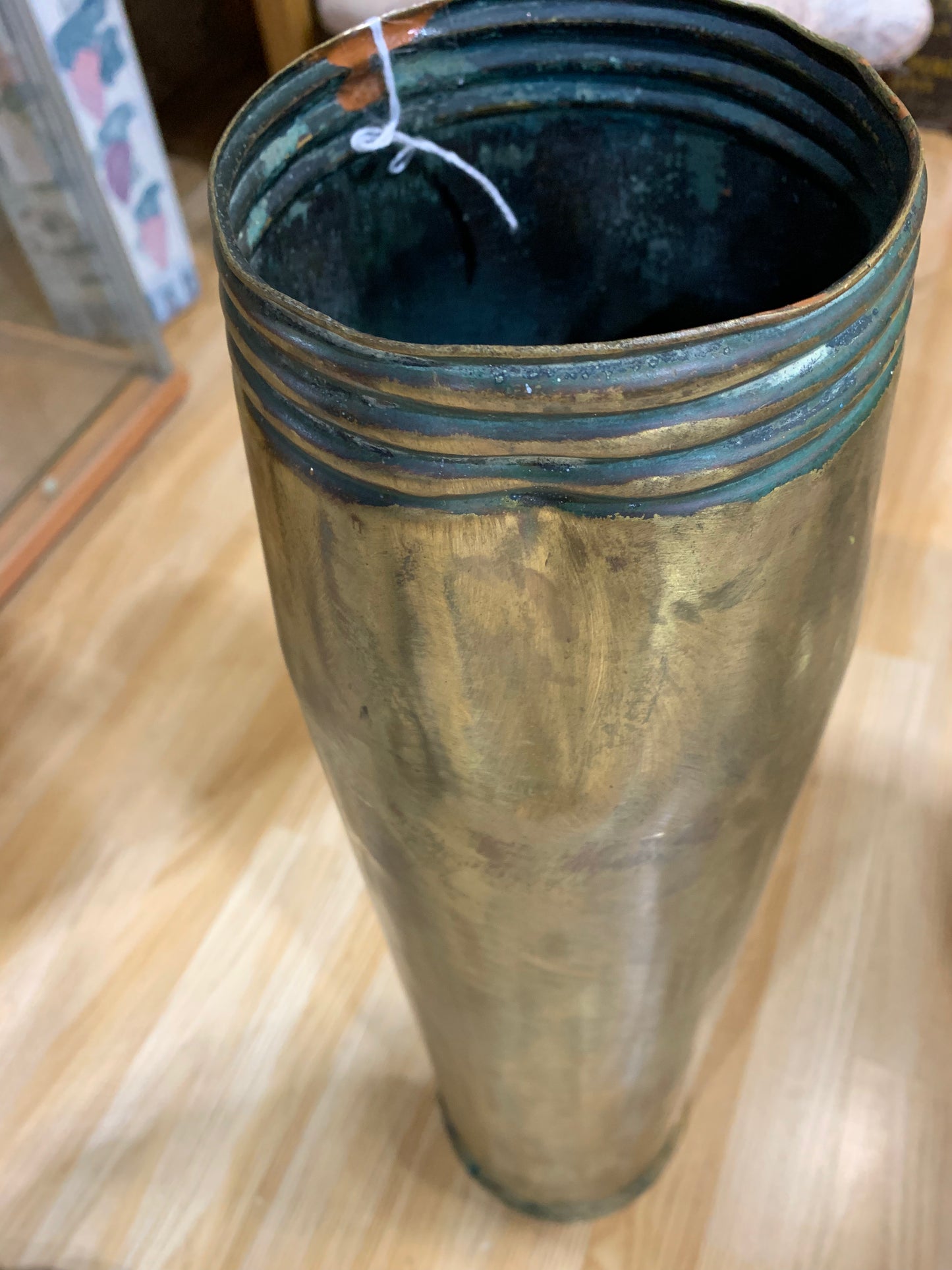 British Military 1964 Naval Shell Casing