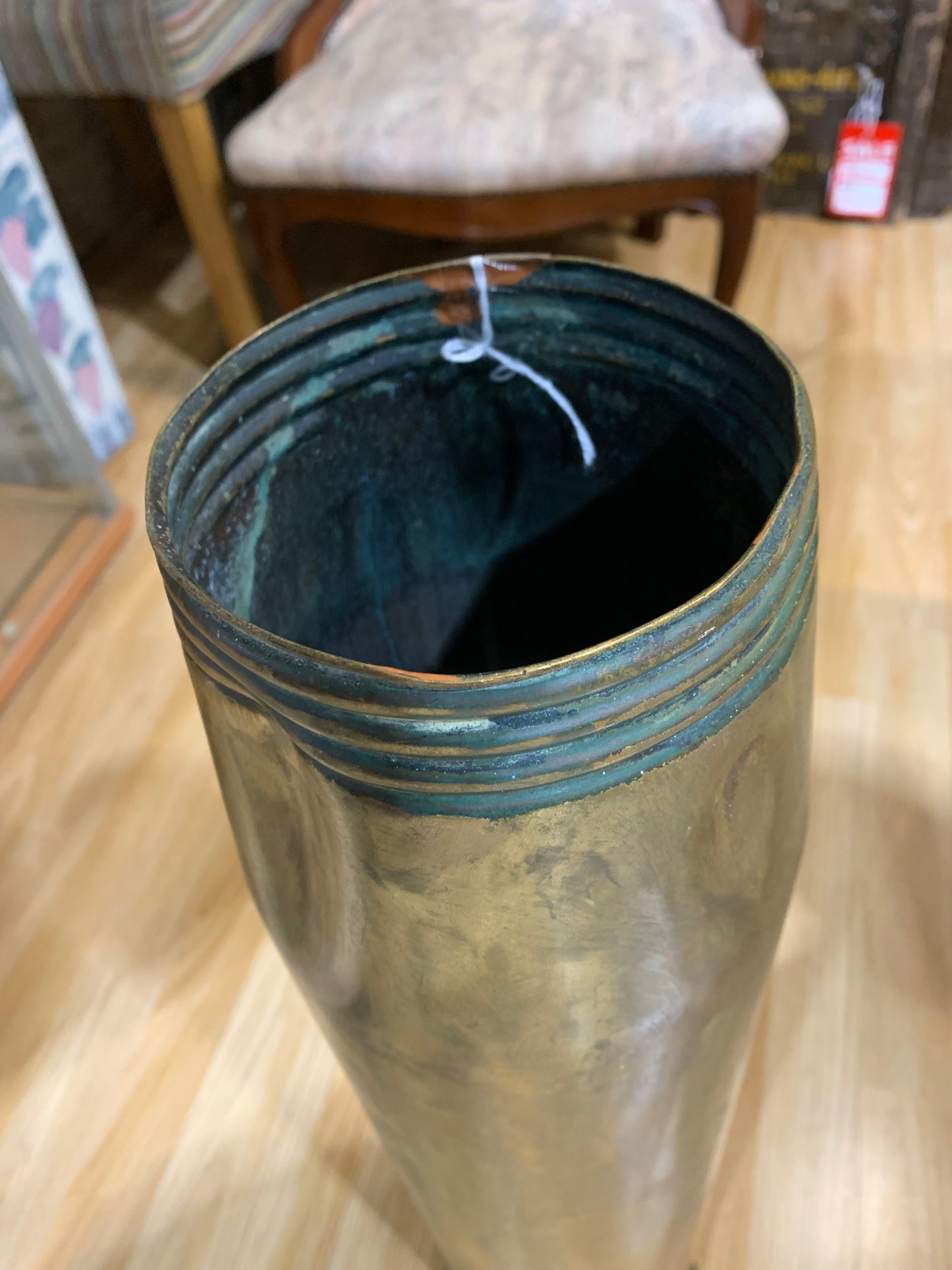 British Military 1964 Naval Shell Casing
