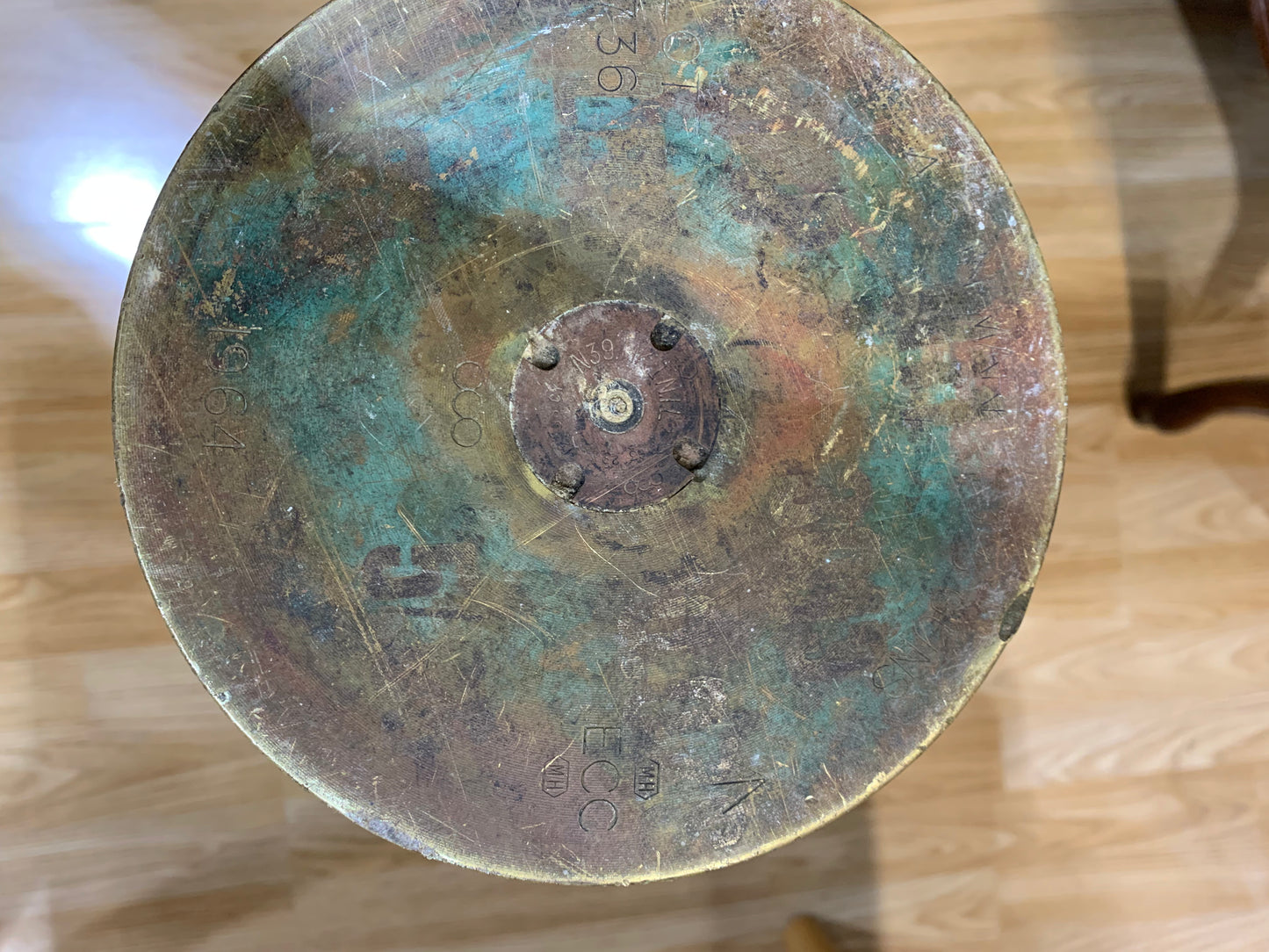 British Military 1964 Naval Shell Casing