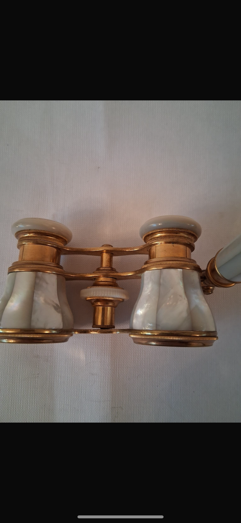 Antique French Mother Of Pearl Opera Glasses
