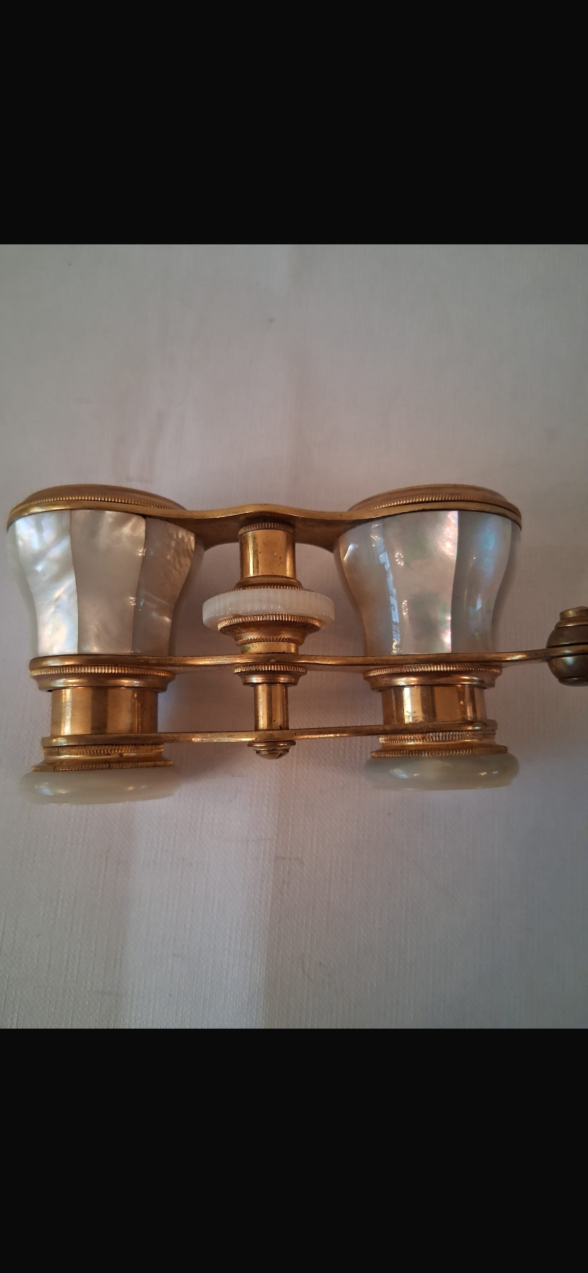 Antique French Mother Of Pearl Opera Glasses