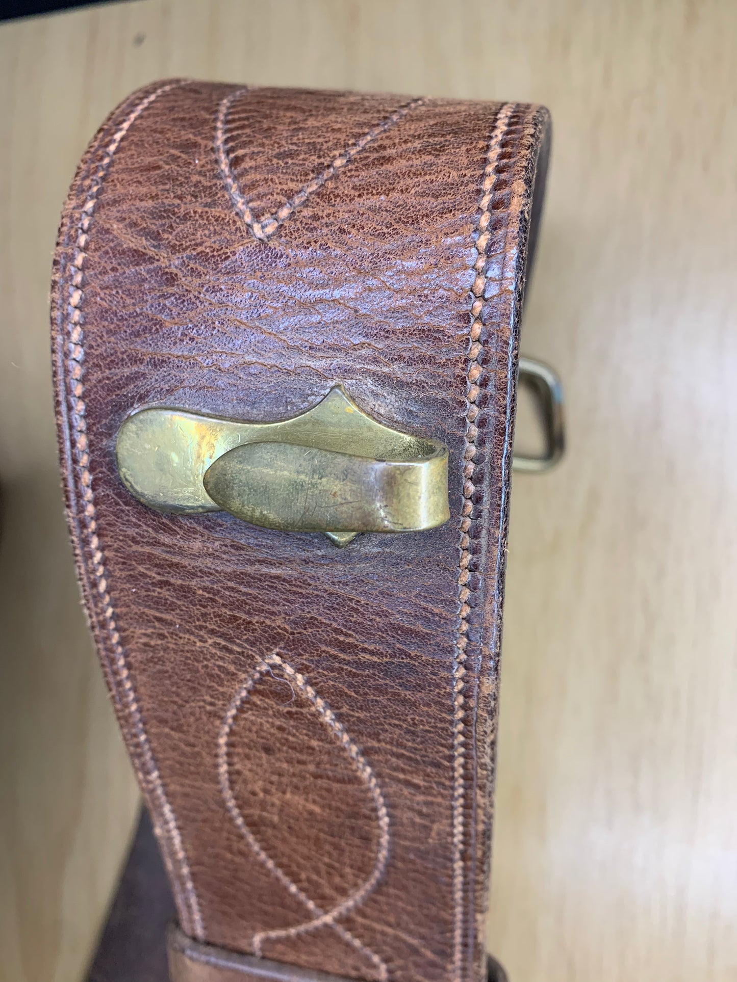WW1 Officers Sam Browne Champion & Wilton Leather Belt