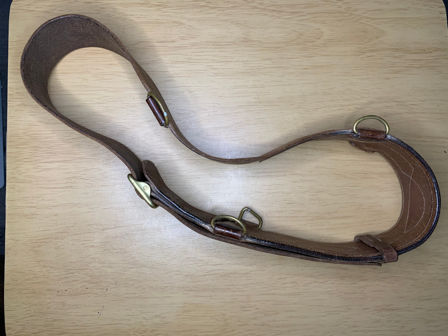 WW1 Officers Sam Browne Champion & Wilton Leather Belt