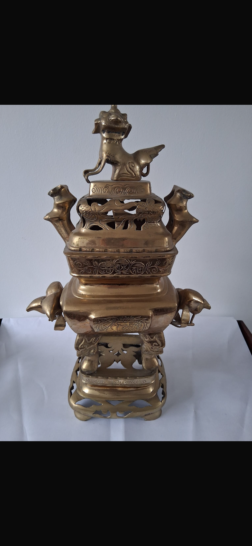 19th Century Chinese Incense Burner