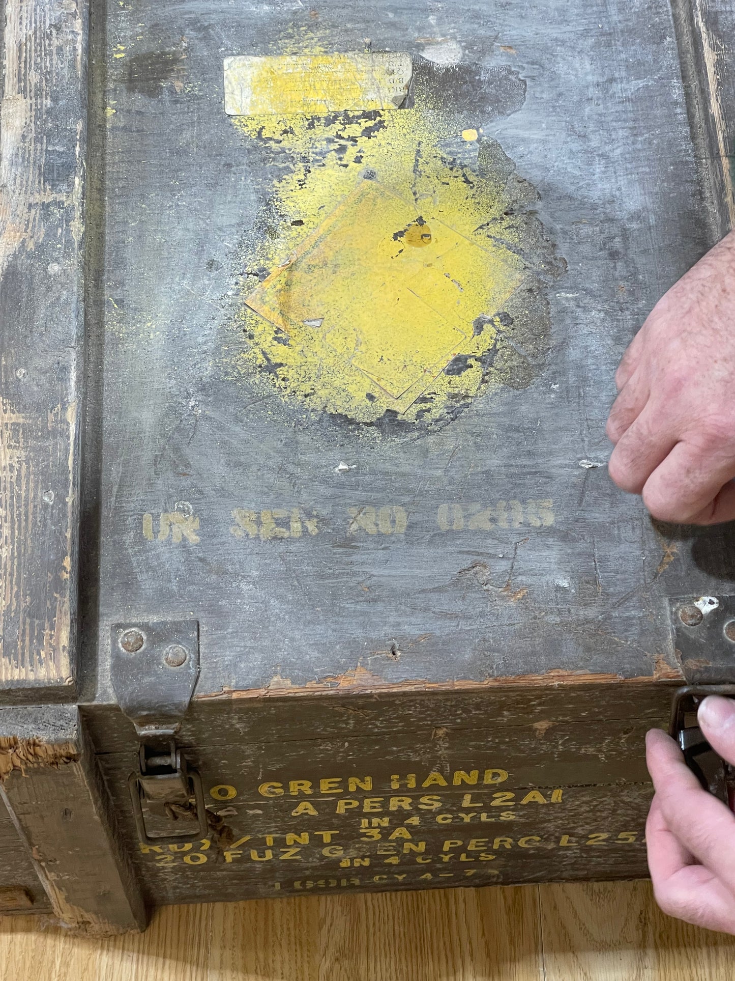 1970s Grenade Crate