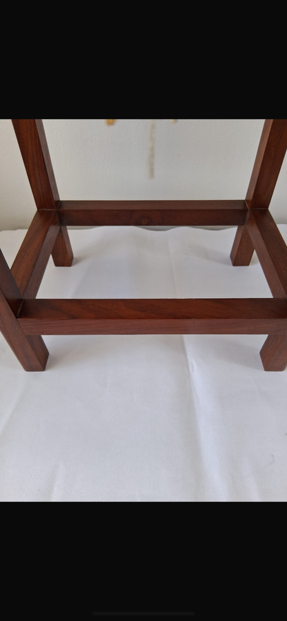 Rosewood Military Campaign Style Nest of 3 Tables