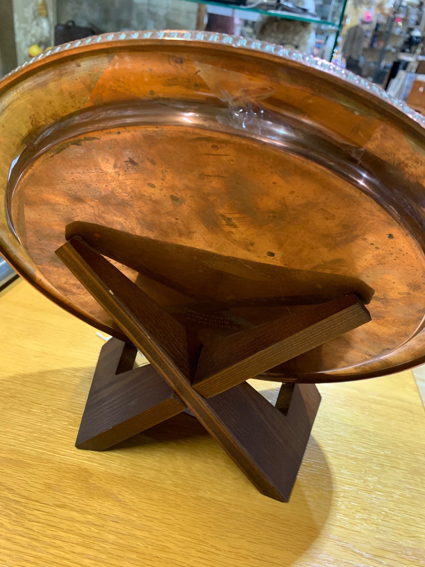 Antique Bronze Plate Circa 1880 Germany