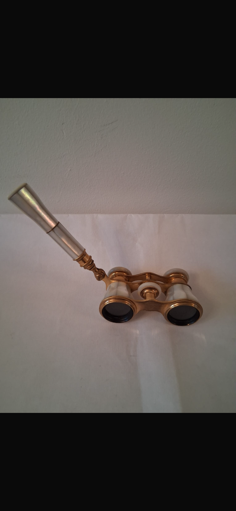 Antique French Mother Of Pearl Opera Glasses
