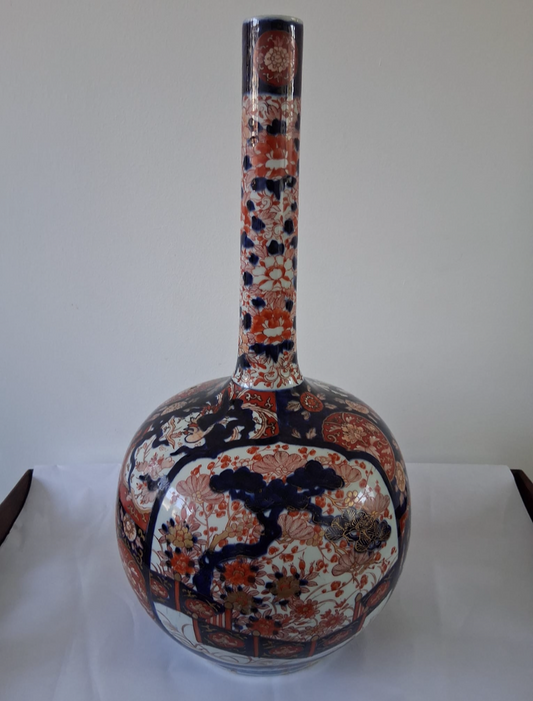 19th Century Japanese Imari Bottle Vase