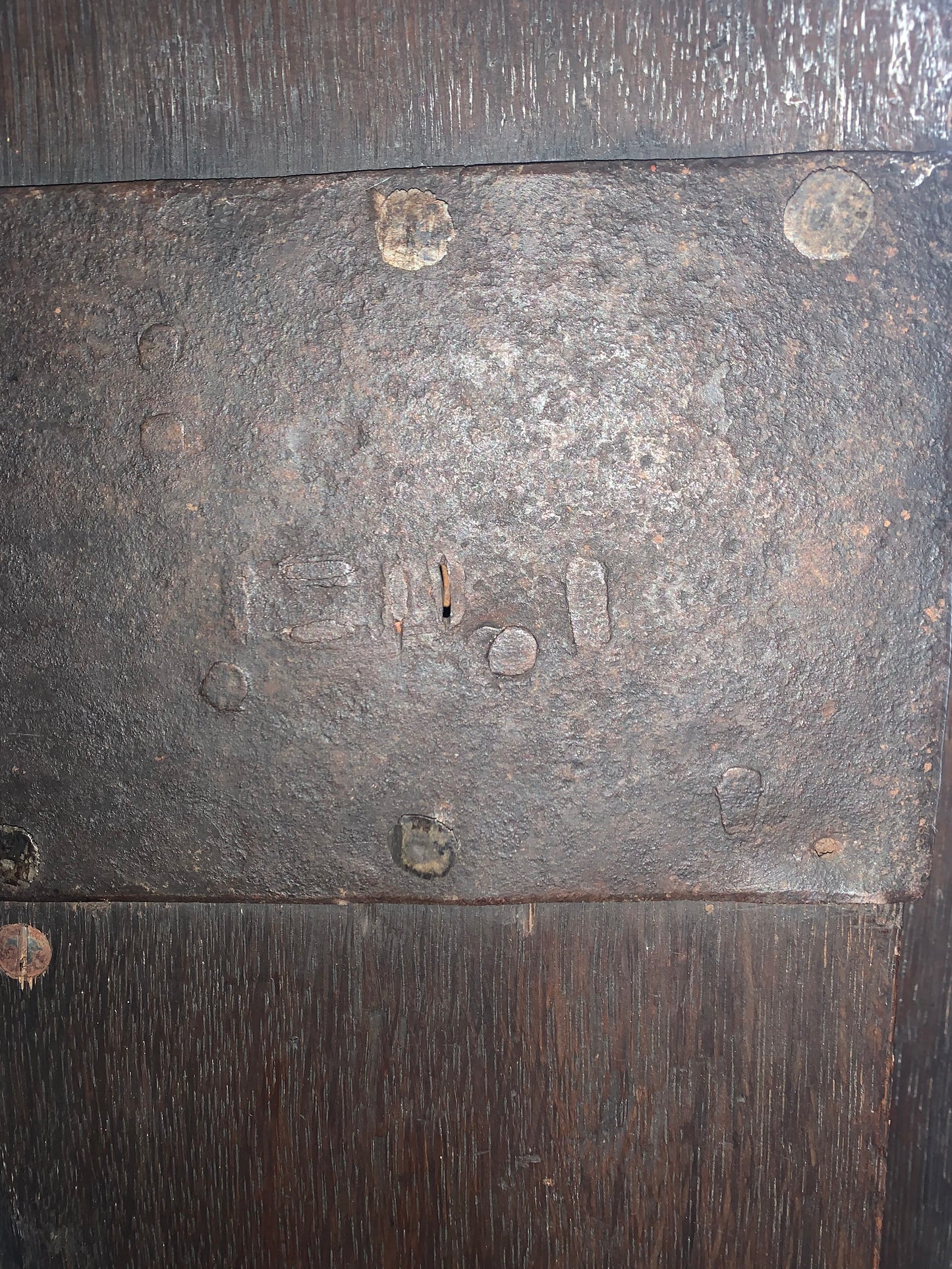 17th Century Dark Oak  Jacobean Cupboard With Book Of Genesis Carvings Dated Anno 1609