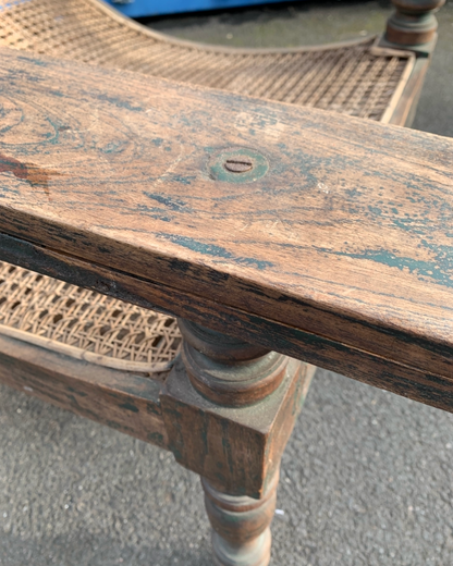 Antique 19th Century Solid Teak Plantation Chair