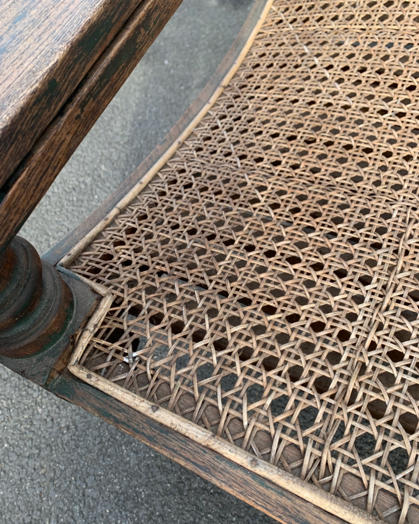 Antique 19th Century Solid Teak Plantation Chair