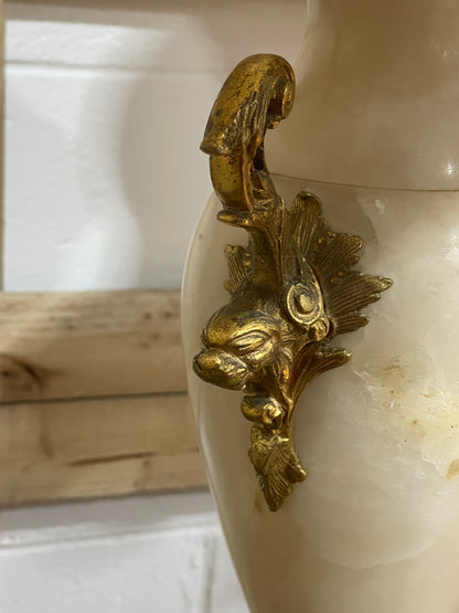 Neoclassical Koi Fish Table Lamp