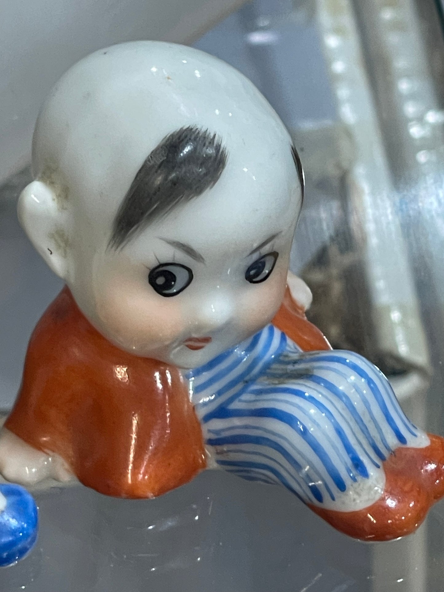 1950's Republic of china Porcelain Children Figures